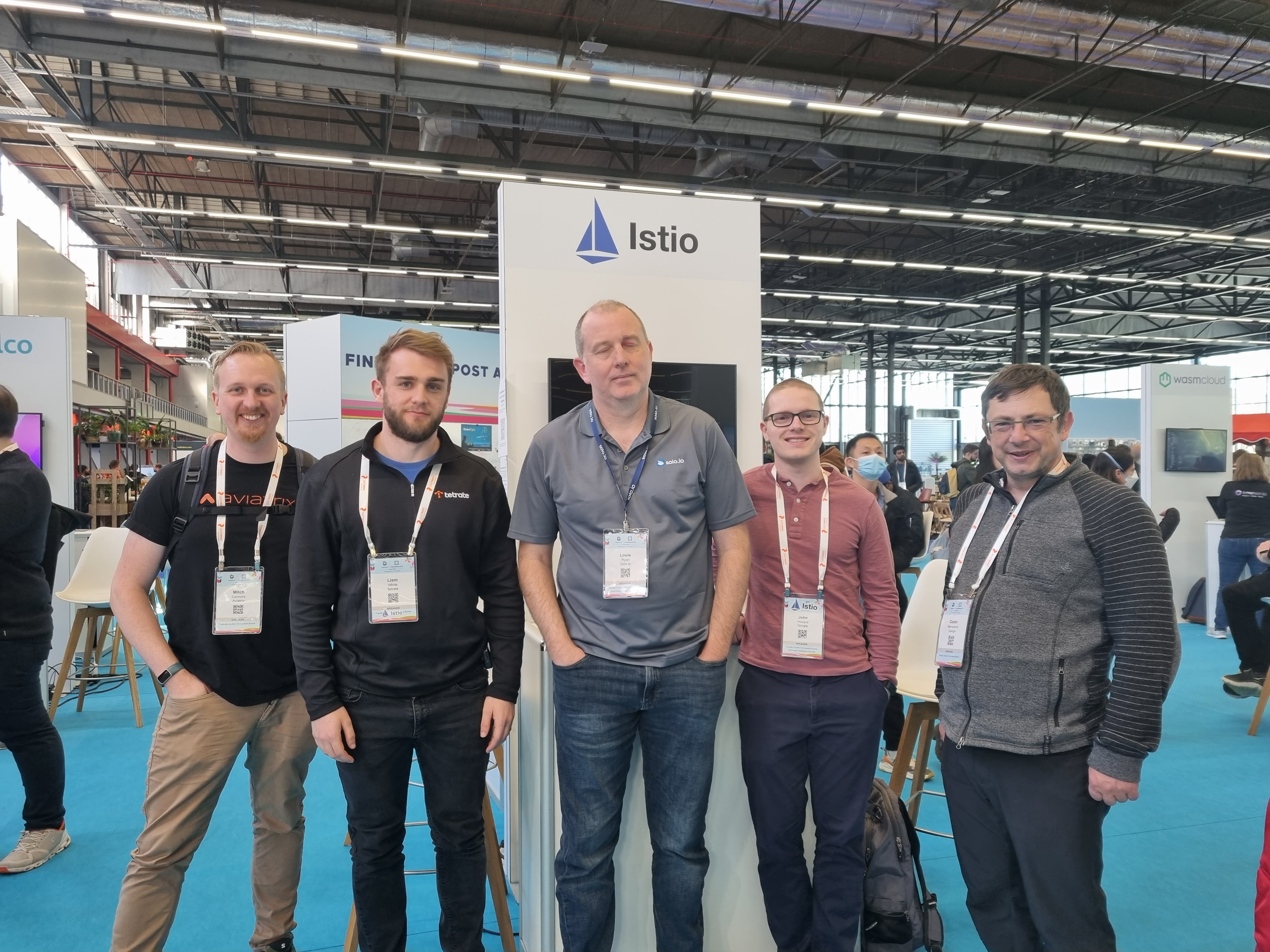 KubeCon Europe, More support at Istio Kiosk